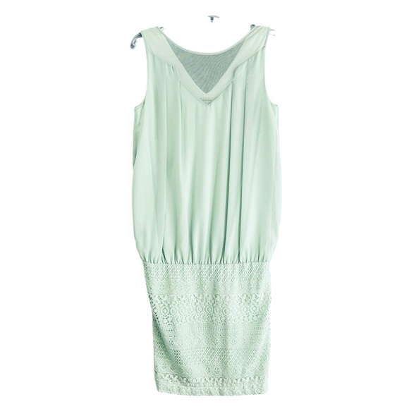 J. PETERMAN Alice's 1920s Dress Blouson Pale Aqua Size 0 - Picture 2 of 9